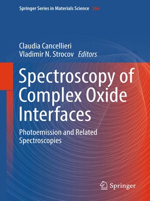 cover image of Spectroscopy of Complex Oxide Interfaces